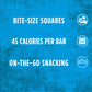 Rice Krispies Treats Mini Marshmallow Snack Bars, Kids Snacks, School Lunch, Single Serve, Original, 19.5Oz Box (50 Bars)