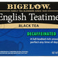 Bigelow, English Time Tea (Decaffeinated), 20 Count