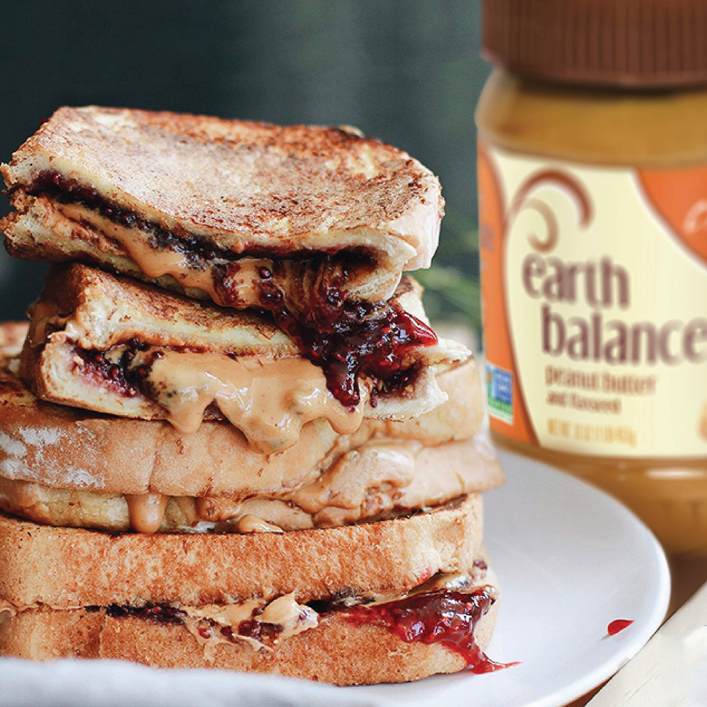 Earth Balance Crunchy Peanut Butter And Flaxseed, 16 Oz.