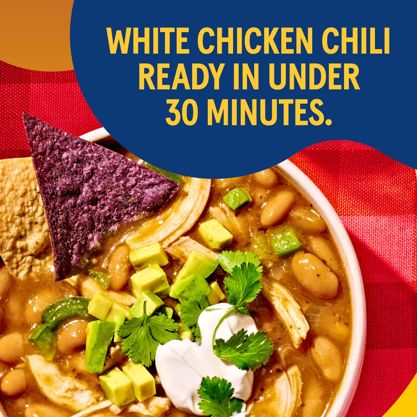 Bush'S Best Canned Slow-Simmered White Chili Magic Starter (Pack Of 12), Source Of Plant Based Protein And Fiber, Low Fat, Glute