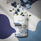 Jawliner Fitness Chewing Gum (2 Months Pack) Jawline Gum- Sugar Free Blueberry Gum- Jawline Exerciser For Mewing And Shapen The
