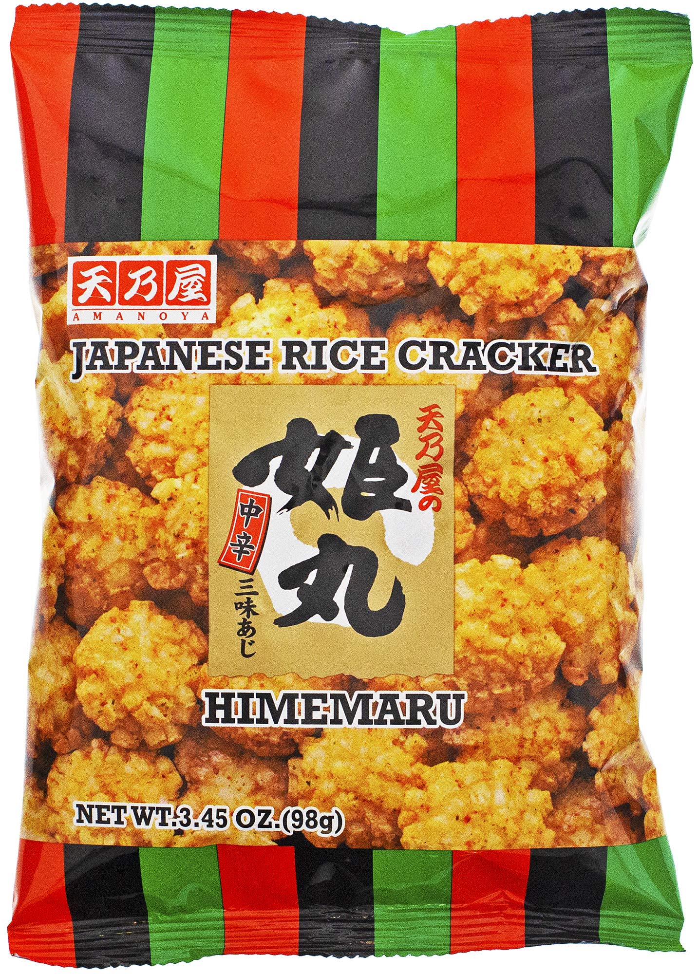 Amanoya Japanese Rice Cracker, 3.45 Ounce (Pack Of 20)