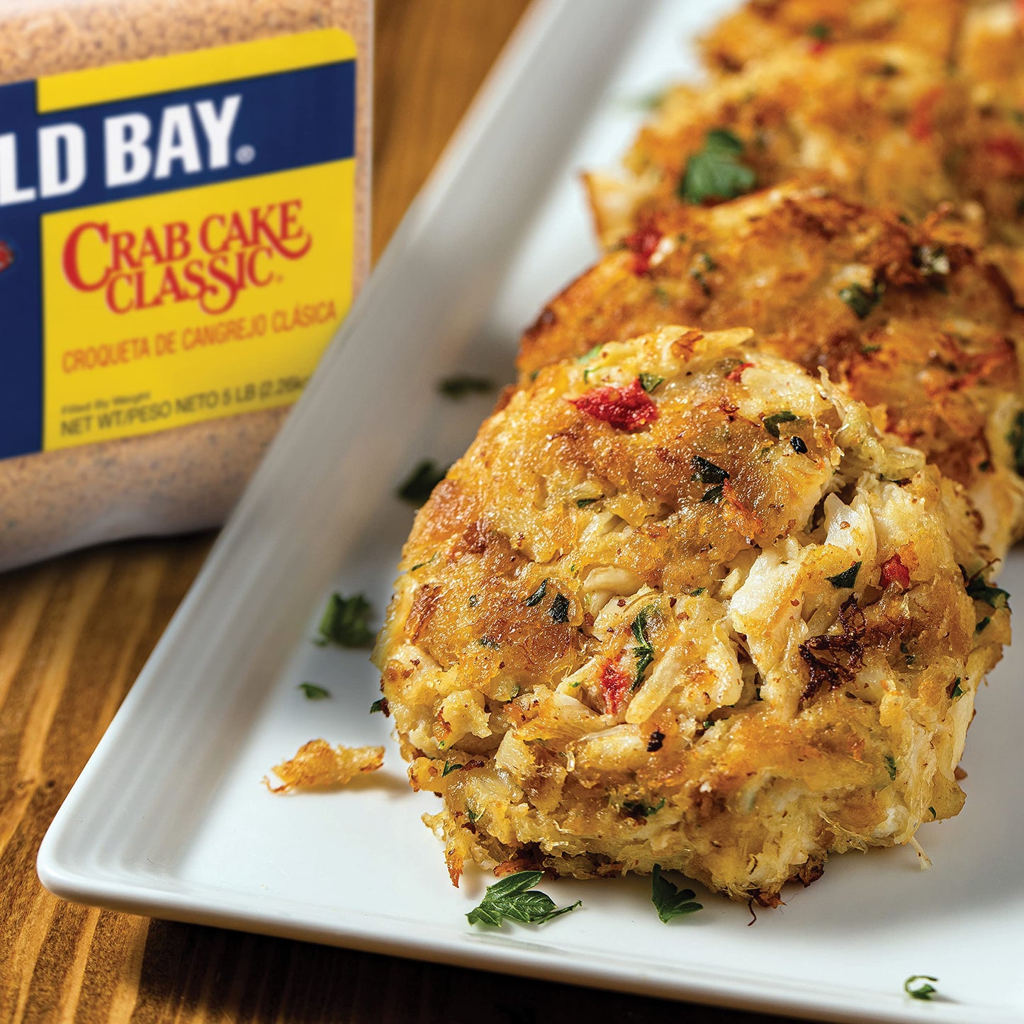OLD BAY Crab Cake Seasoning Mix, 5 lb - Premium Blend of Bread Cspirit-inspired flavorbs and Herbs, Ideal for Extraordinary Crab Cakes