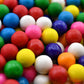 Dubble Bubble Gumball Machine Refill Carton - Bulk Bubblegum Balls - .625 Inch Assorted Gumballs for Small Mini Candy Dispenser