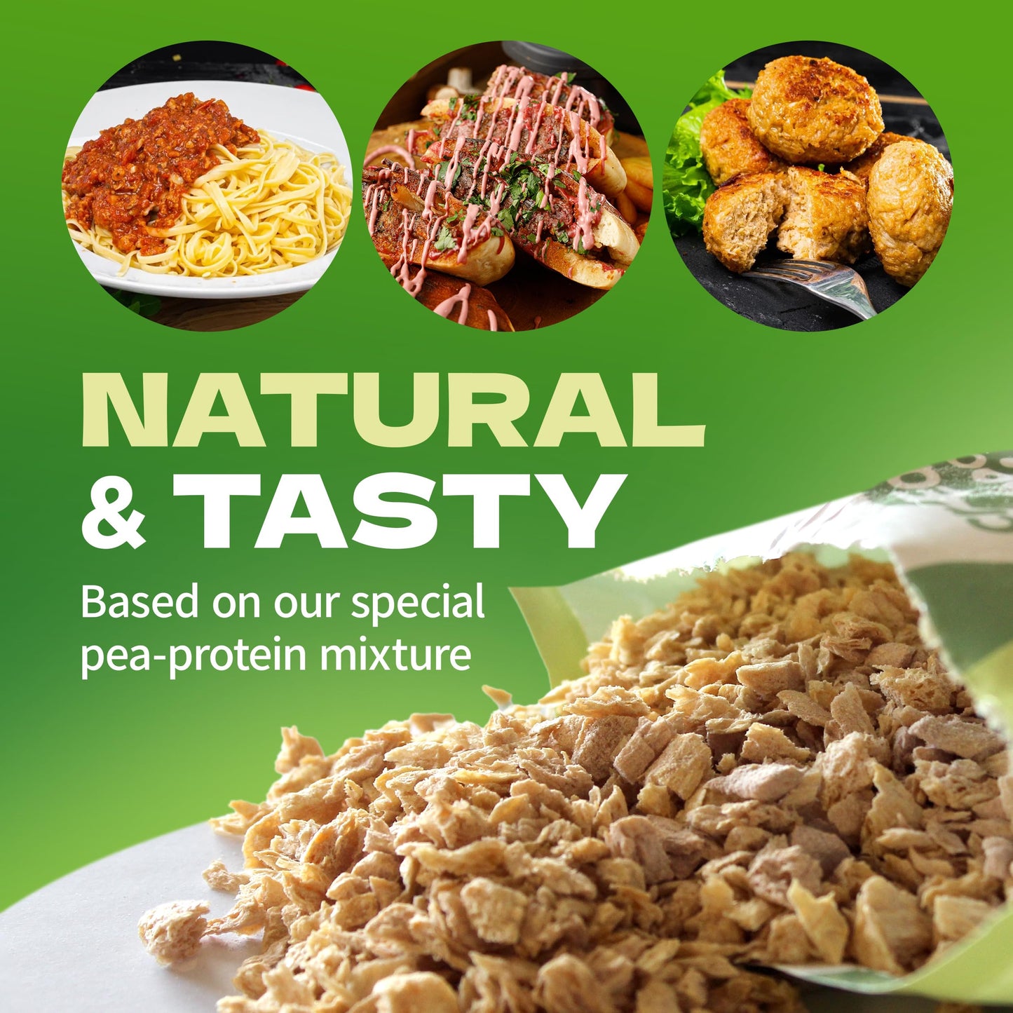 CREATIVE PEA Plant-Based Vegan Fish Substitute – High-Protein, Gluten-Free, Dairy-Free, 1 Pack