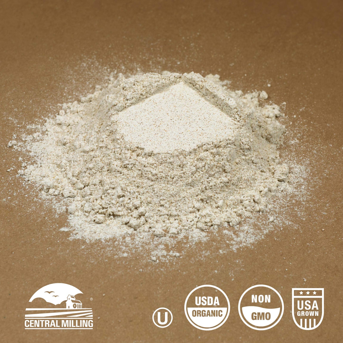 100% Organic Whole Dark Rye Flour - 25 Lbs