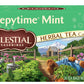 Celestial Seasonings Sleepytime Mint Herbal Tea - Caffeine Free, 20 Count (Pack of 6)