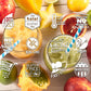 Smartfruit Mellow Mango + Immunity - 100% Real Fruit Pur?e w/Mango  Banana  Apple  Pineapple - Great for Smoothies  Juice  Yogurt  Cocktails  Tea - High in Vitamin C  Selenium  Zinc - 2-Pk  48oz Each