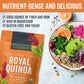 Viva Naturals Organic Quinoa, 4 Lb - Plant Based Protein, Fiber And Iron - Pre-Washed Whole Grain Rice And Pasta Substitute For