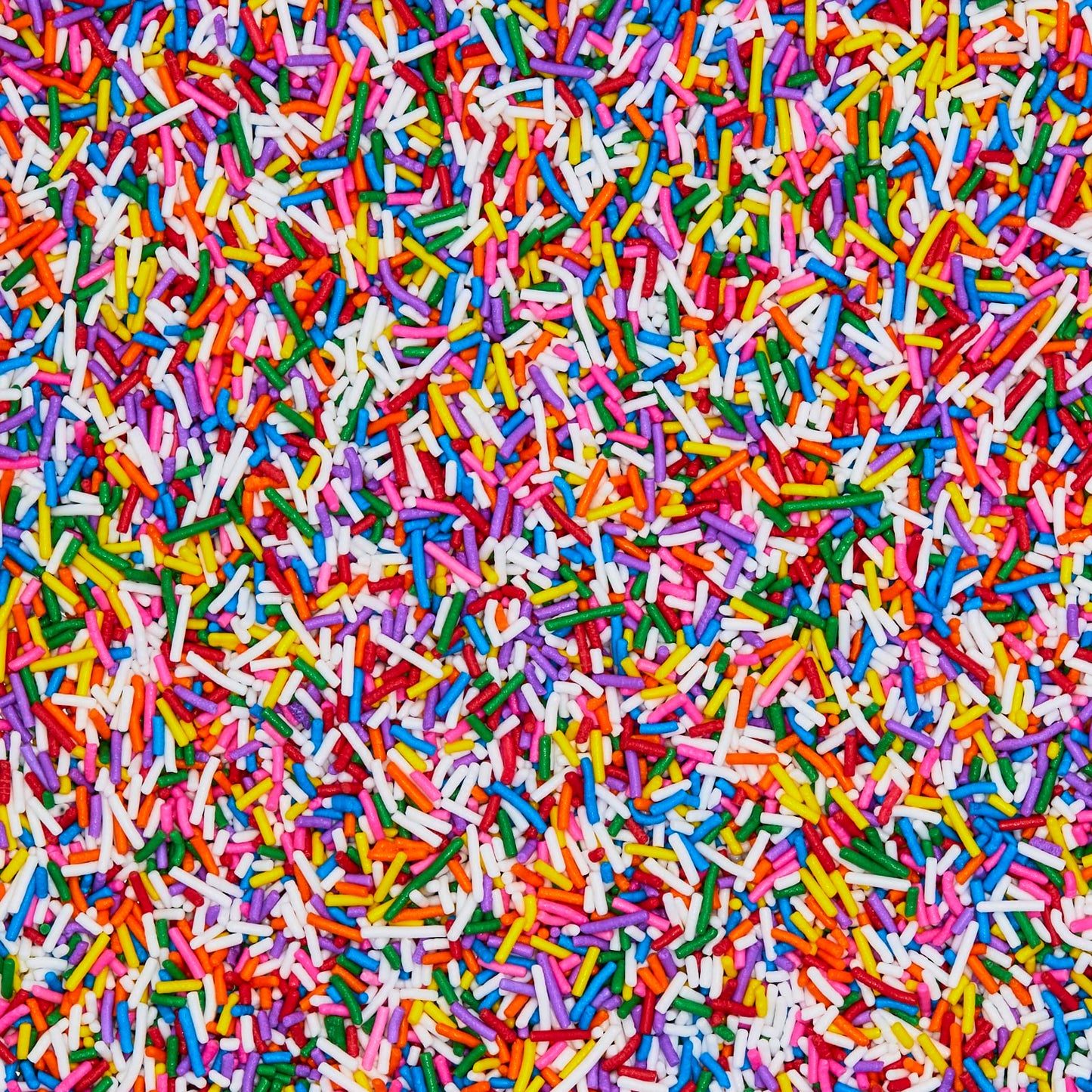 Fancy Sprinkles Classic Rainbow Crunchy Jimmies, Real Sugar, For Ice Cream, Cookies, Cakes, Cupcakes, Dessert Decorating, Origin