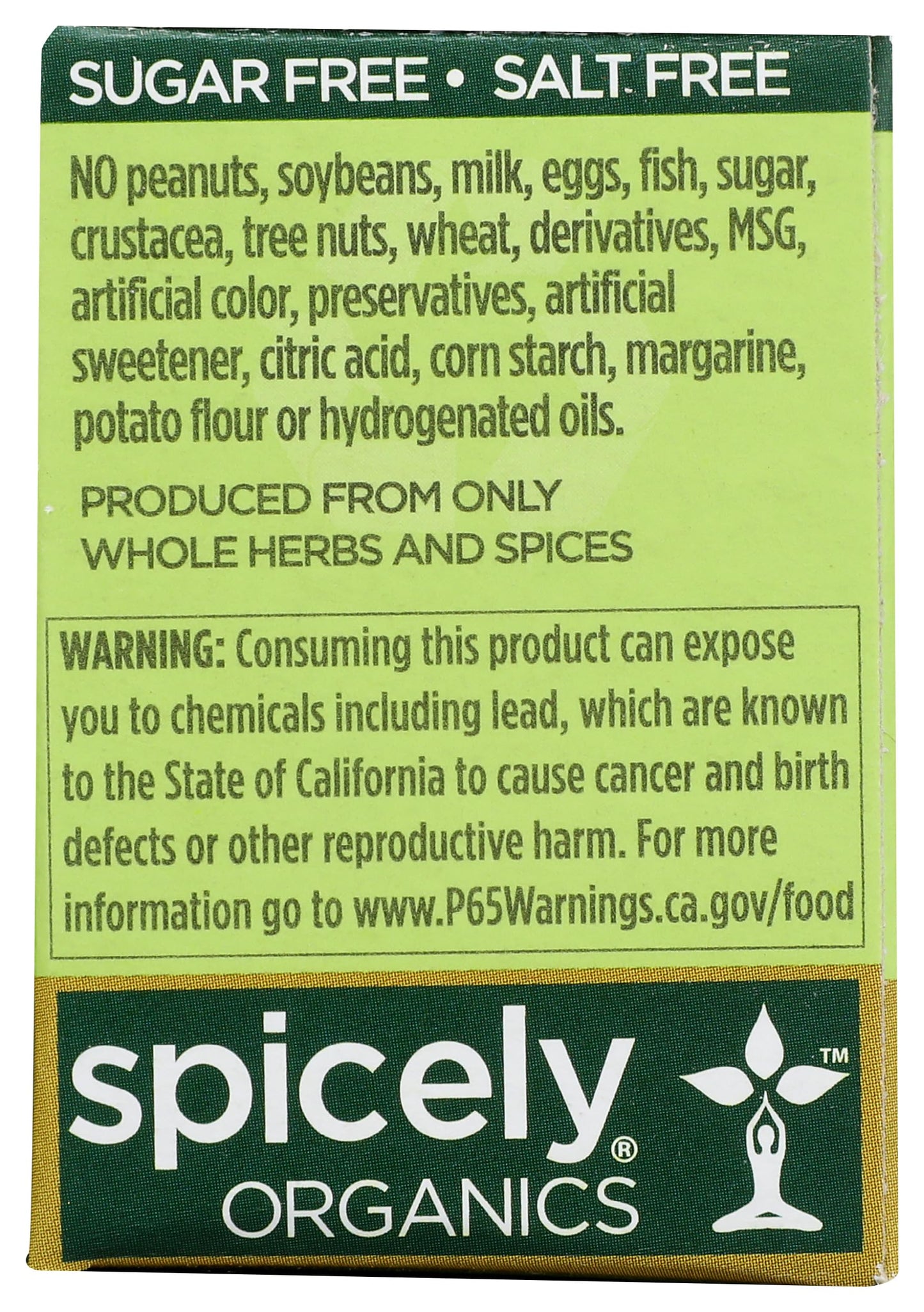 Spicely Organic Peppercorn Melange 0.45 Oz Certified Gluten Free