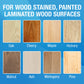 Miraclewipes For Wood Surfaces, Remove Dirt And Grime Buildup, Clean, Protect, And Polish Cabinets, Furniture, And Wood Floors,