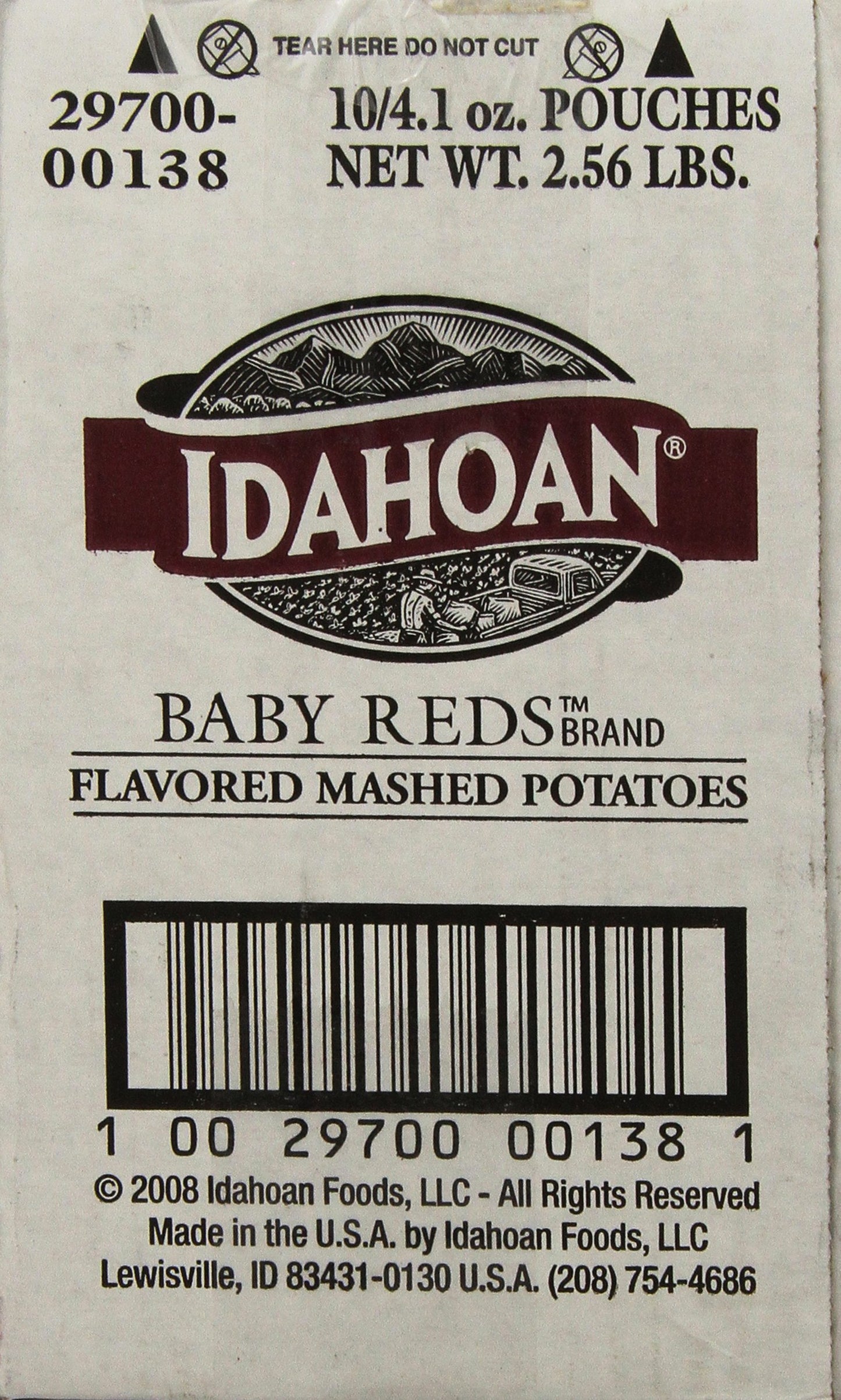 Idahoan Instant Mashed Potatoes, 4.09 Ounce (Pack Of 10)