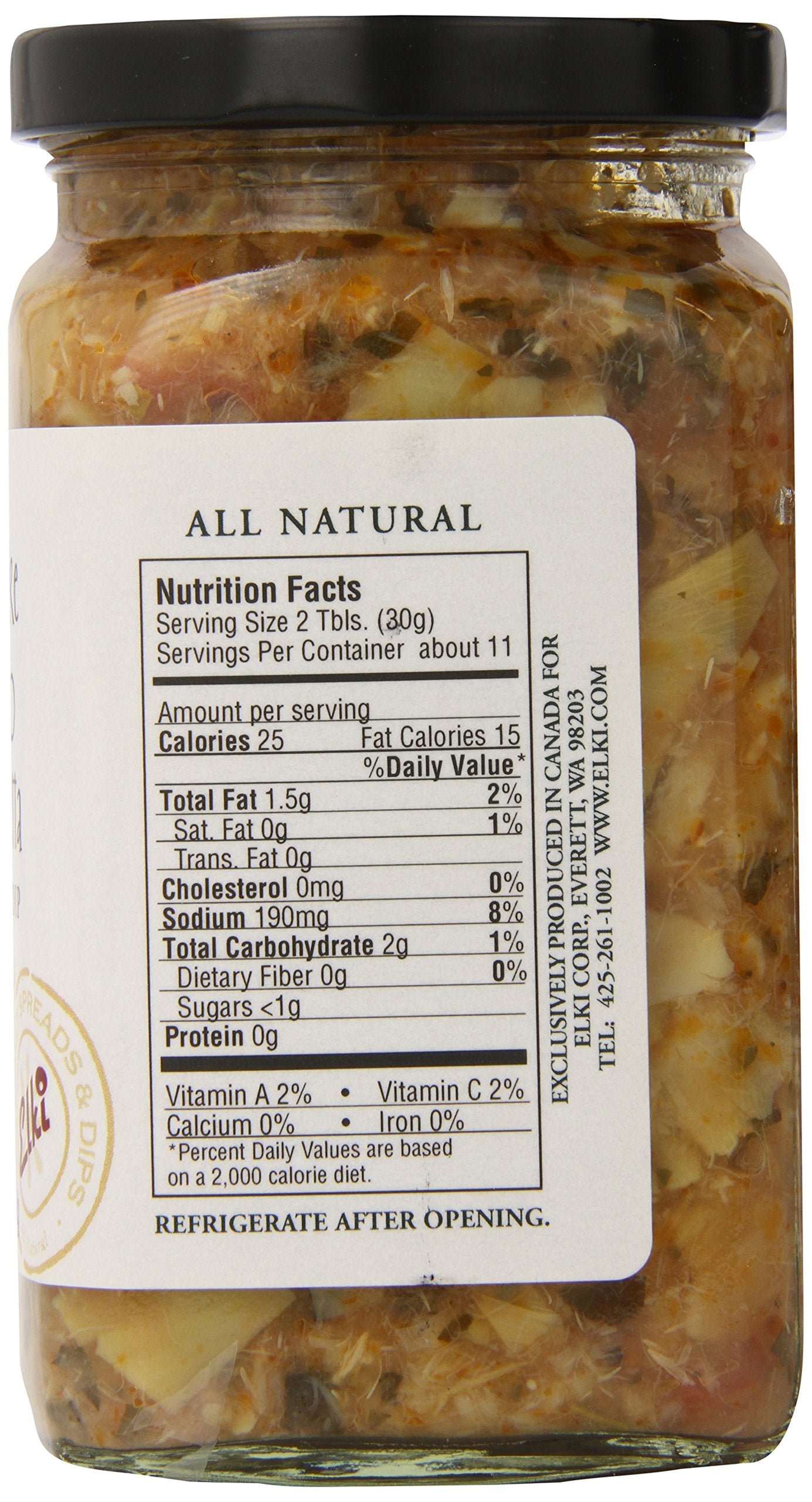 Elki'S Gourmet Artichoke Tomato Bruschetta, 12 Ounce