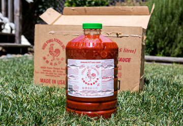 Huy Fong Sriracha Chili Sauce, 8.5 Pound - Spicy, Flavorful Hot Sauce for Cooking and Dipping
