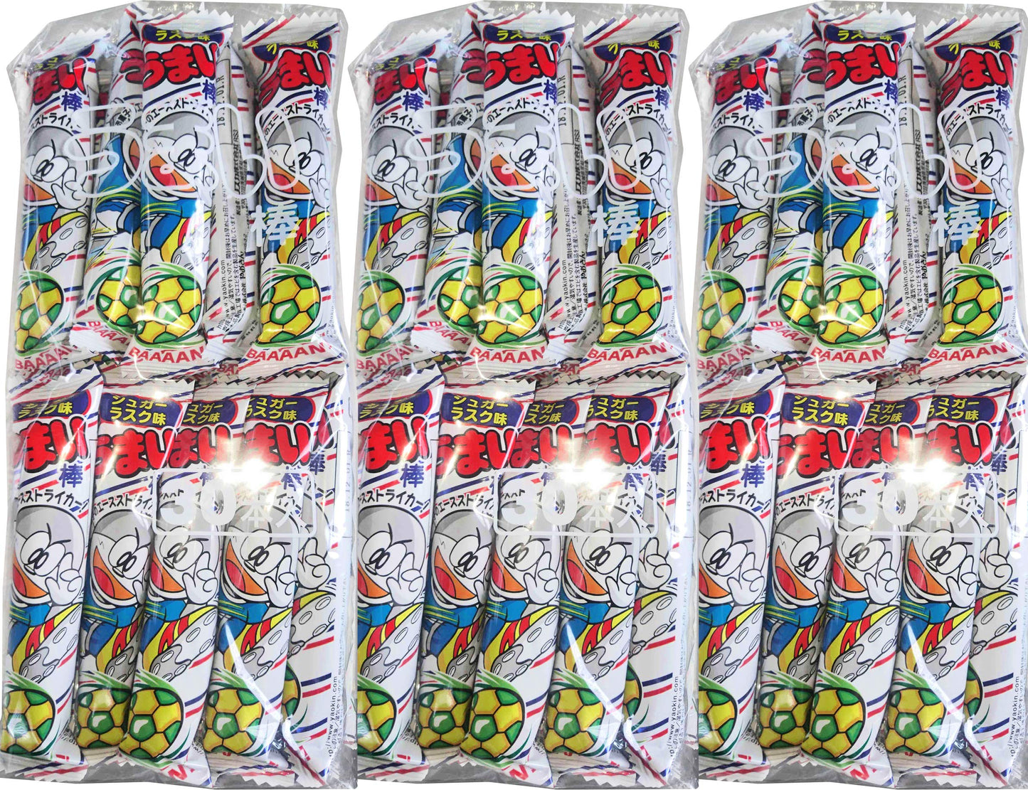 Umaibo Sugar Rusk Flavor (6.34oz) (3pack)