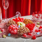 Nut Cravings Fathers Day Gourmet Dad Treats - Mixed Nuts & Heart Candy Gift Basket In Red Gold Box (7 Assortments, 1 Lb) Food Ar