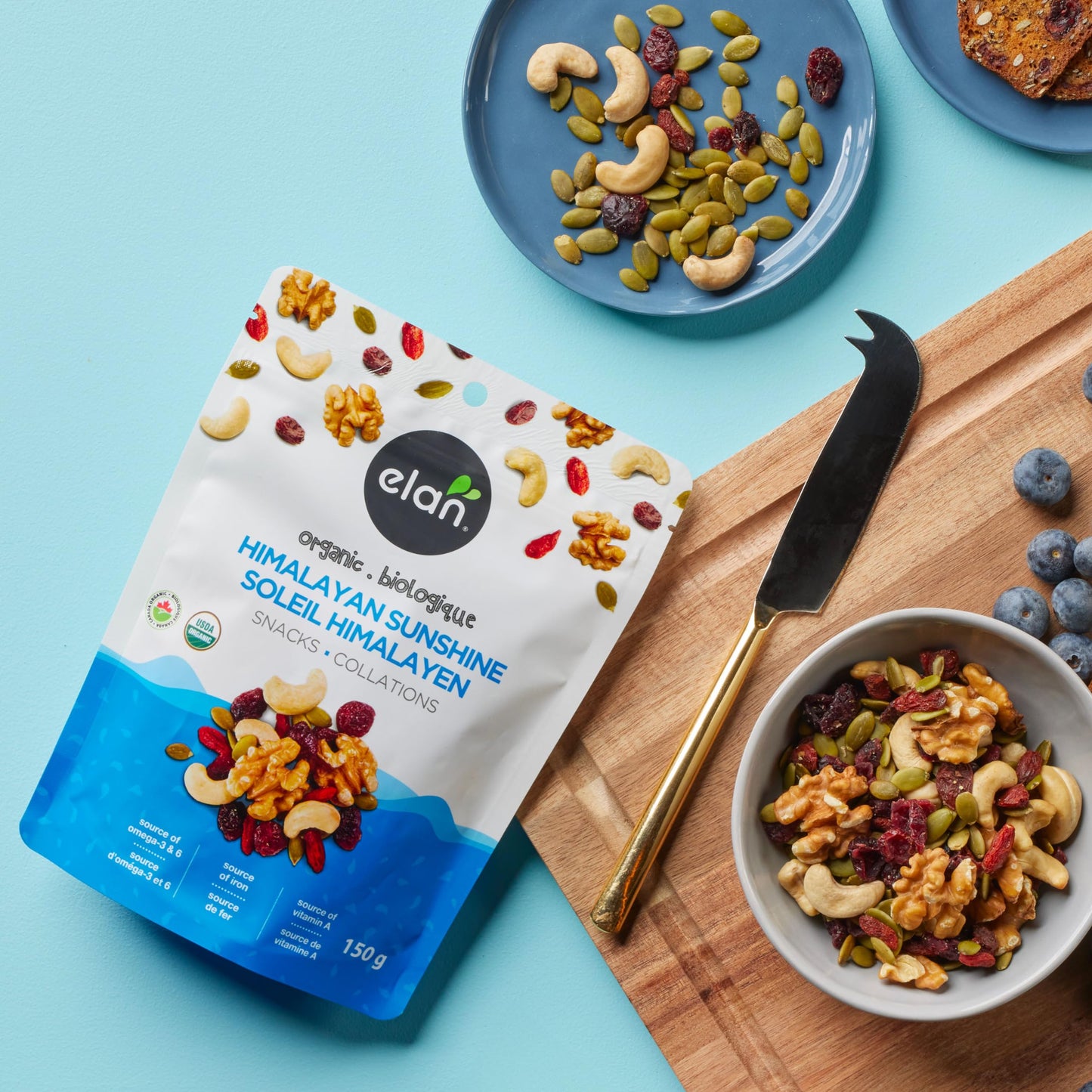 Elan Organic Himalayan Sunshine Mix, Non-GMO, Vegan, Gluten-Free, 42.4 oz, Dried Fruits & Nuts