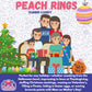 Peach Ring Gummies 8 oz Bag - Fruity Gummy Candy - Fresh, Soft & Chewy - Party, Snack, Candy Buffet - by RUS Candy Company (Peac