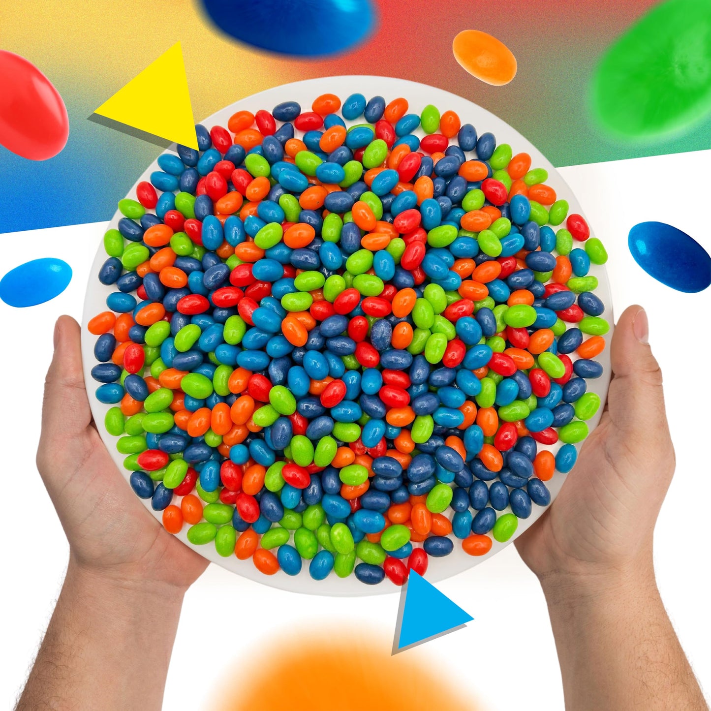 Sour Jelly Beans Candy | 2 Pound Bag | Assorted Fruit Flavors
