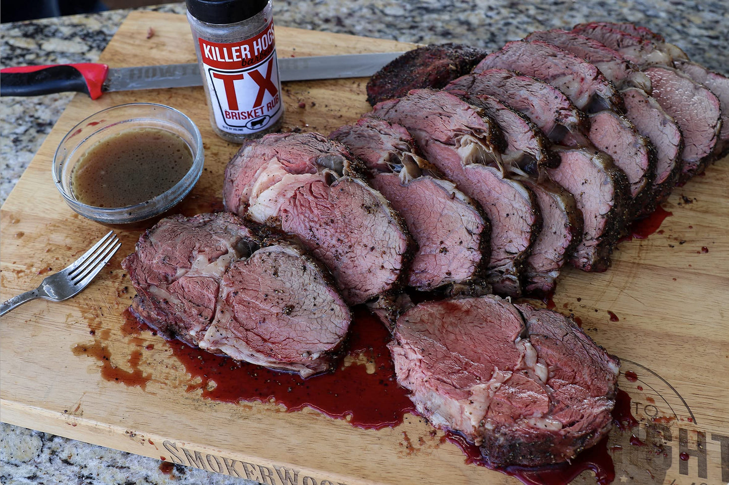 Killer Hogs Bbq Tx Brisket Rub | Championship Bbq And Grill Seasoning | Great On Brisket, Ribs, Steaks, Or Turkey | 11 Ounces