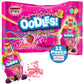 DOUzzle Oodles Clown Shaped, Strawberry Tiny Tangy Chews (12 Count, Pack of 1) Individually Wrapped Candies, Birthday Party Favo