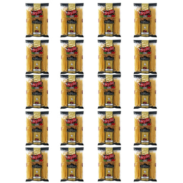 Sophia Long Fusilli Pasta – Authentic Italian 12-Inch Spiral Noodles, 20-Pack, 16 Ounce