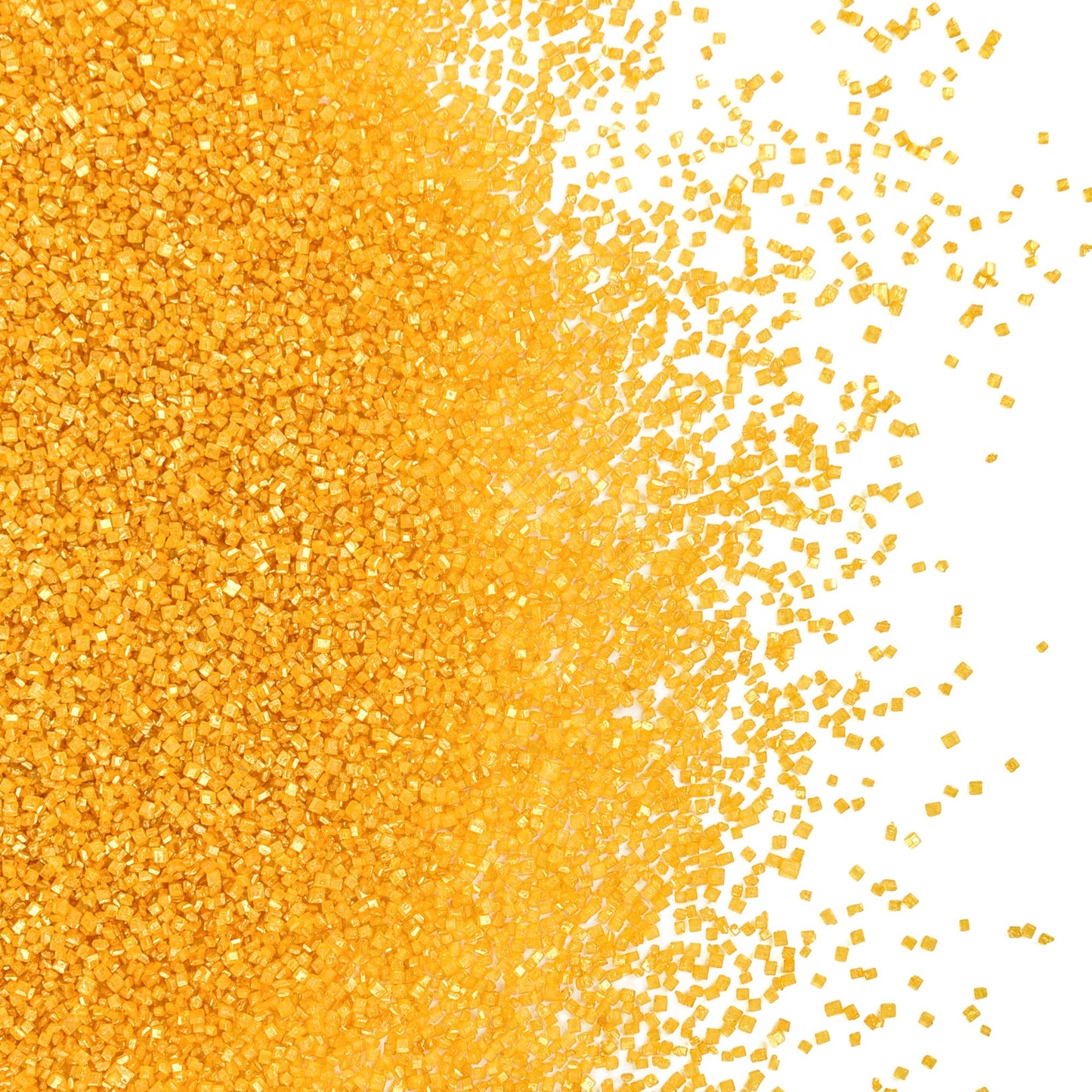 Gold Sanding Sugar For Baking Edible Sparkling Sugar Sprinkles Coarse Sugar Crystals For Cake Decoration Cookie Cupcake Topper I