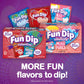 Fun Dip Valentines Day Candy, Friendship Exchange, 22 Count Box