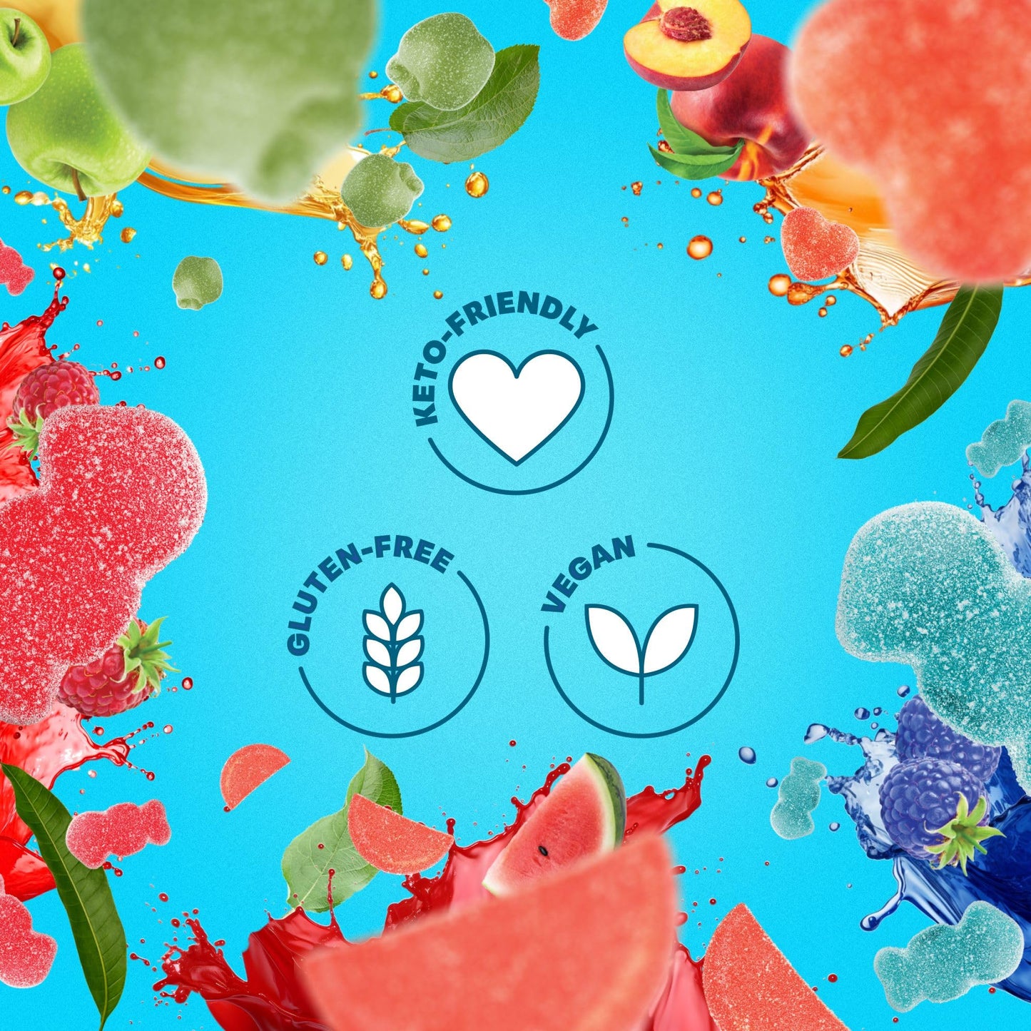 Shameless Snacks Sweet & Sour Allstars - Candy Variety Pack | Sour Gummy Candy | Healthy Vegan Snacks | Low Sugar Fruit Snack |