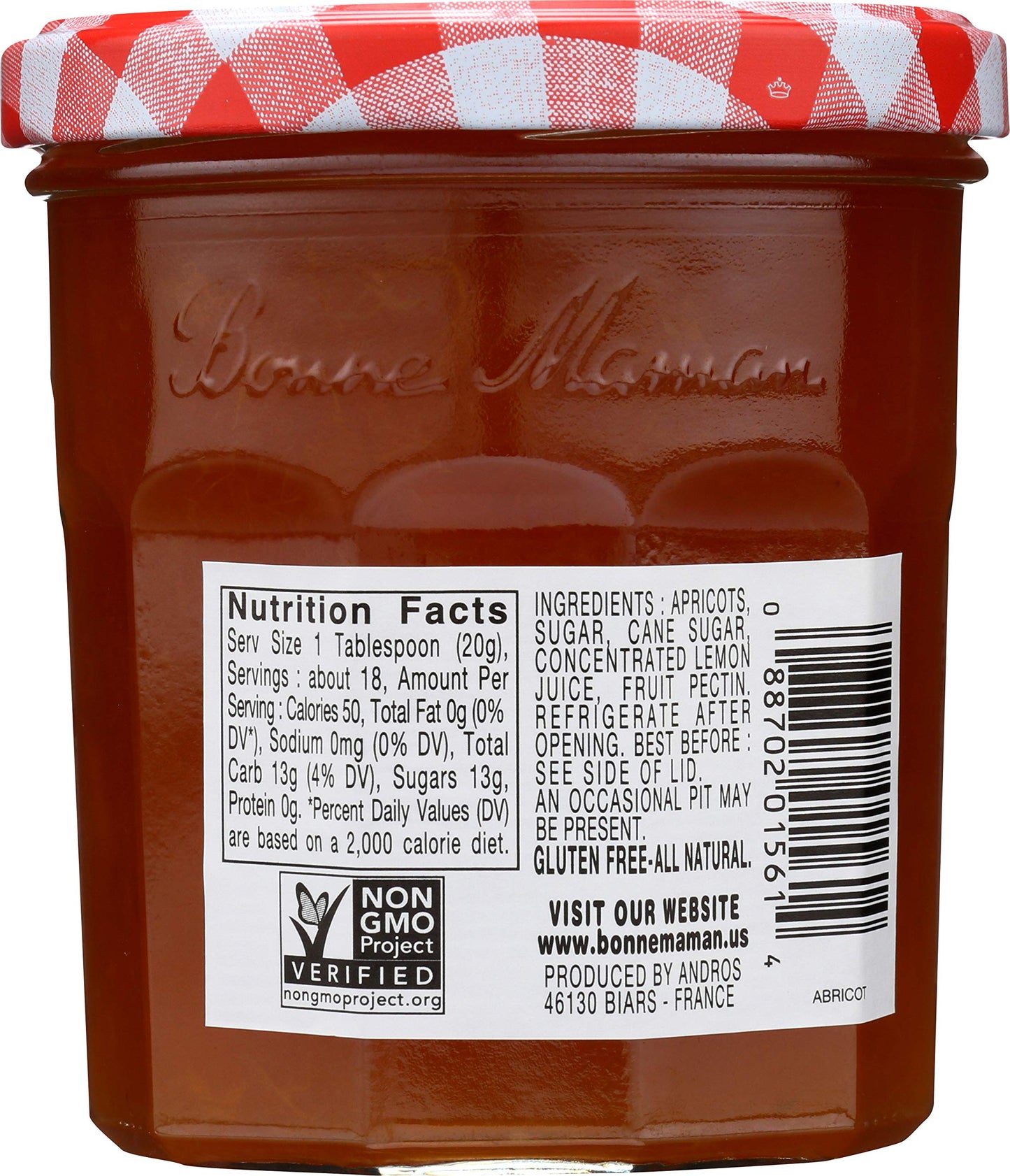 Bonne Maman Apricot Preserves, 13-Ounce Jars (Pack Of 6)