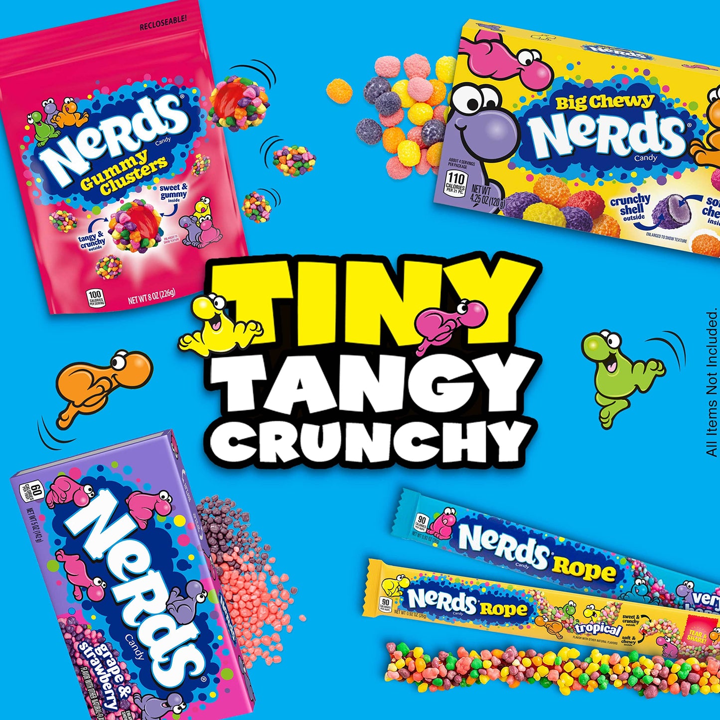 Nerds candy Original grape & Strawberry 5 Ounce Box (Pack of 12)