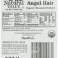 Natural Value Organic Angel Hair, Durum Wheat Semolina Pasta, 10 Pound