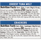 Bumble Bee Snack On The Run Cheesy Tuna Melt With Crackers Kit, 3.35 Oz (Pack Of 12) - Ready To Eat, Spoon Included - Wild Caught Tuna - Shelf Stable & Convenient Protein Snack