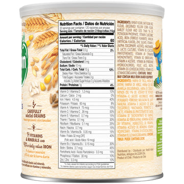 Nestle Nestum Infant Cereal, 5 Cereals, Made For Infants 6 Months Old, 10.6 Ounce Canister (Pack Of 1)
