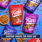 Kars Nuts Dunkin Frosted Donut with Sprinkles Mixed Nuts - Sweet Candy-Coated Nuts Mix, 2oz Grab & Go Bags (Pack of 36) - Trail