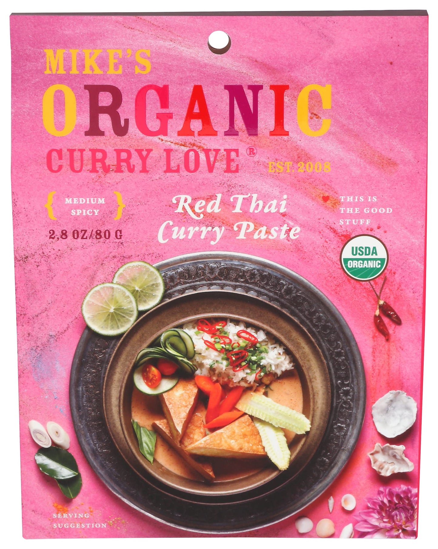 Mike'S Organic Curry Love Organic Red Thai Curry Paste, 2.8 Oz