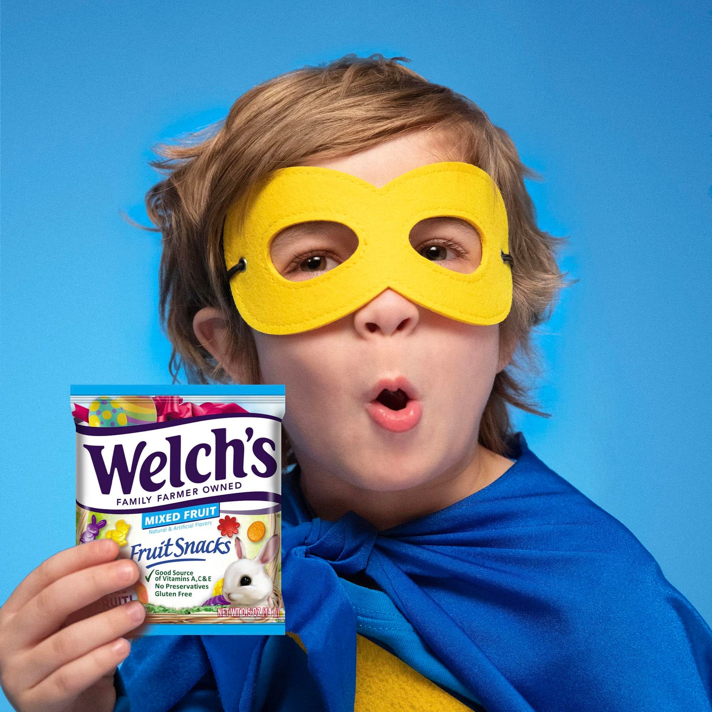 Welch'S Fruit Snacks, Mixed Fruit, Spring Bulk Pack, Gluten Free, Individual Single Serve Bags, 0.5Oz (Pack Of 250)