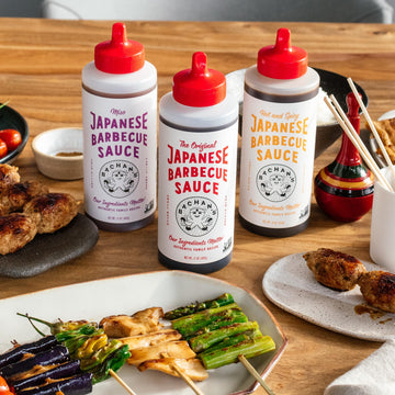 Bachan'S Japanese Barbecue Sauce 3 Pack - 1 Original, 1 Hot And Spicy, 1 Miso, Bbq Sauce For Wings, Chicken, Beef, Pork, Seafood