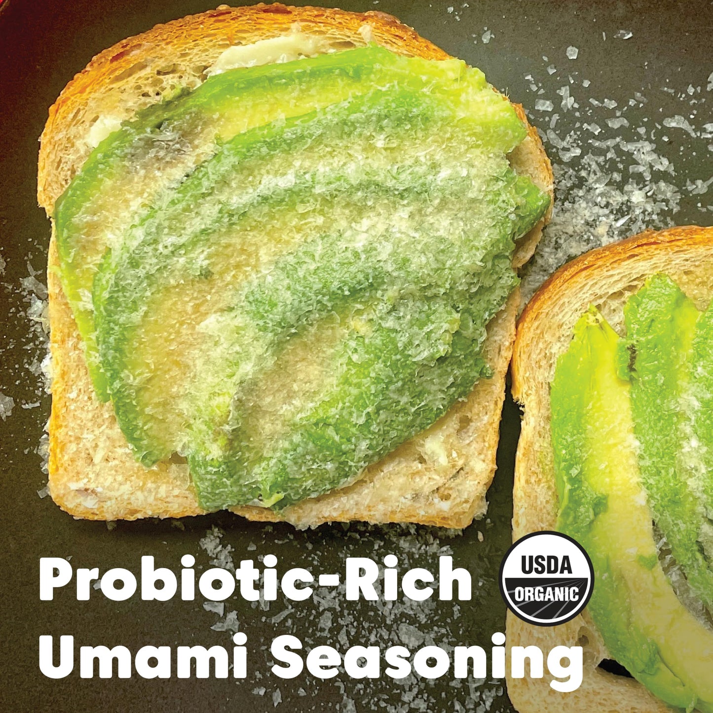 Wilderness Poets Miso Nooch Umami Seasoning, Organic Vegan, 2.25 Ounce, Soy Free