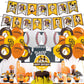 Baseball Team San-Diego Party Decorations,Birthday Party Supplies For Baseball Team San-Diego Party Supplies Includes Banner - C