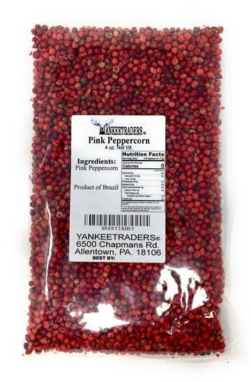 Yankee Traders Brand Peppercorns, Pink, 4 Ounce