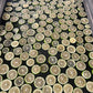 Dehydrated Dried Lime Slices Wheels | 50 + Servings Approx. | 100% Natural No Added Sugars | Cocktails, Wreath Making, Tea, Cakes, Garnish Decoration | Limes For Cocktails | Pet Jar |4.9 Oz, 140 Grams