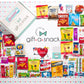 Gift A Snack - Happy Birthday Snack Box Variety Pack Care Package + Greeting Card (60 Count) Bday Sweet Treats Gift Basket, Cand