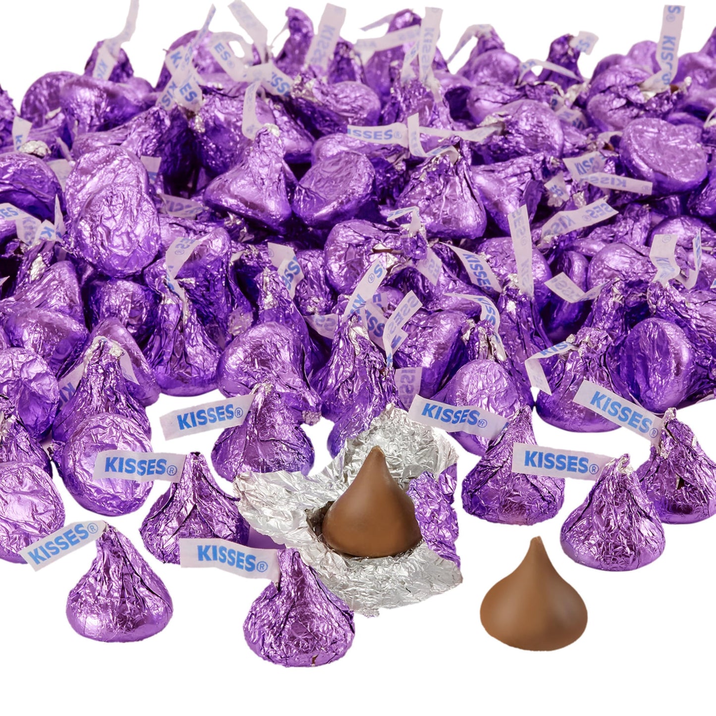 HERSHEYS KISSES Milk Chocolate Candy Bulk Bag, 60 oz, Pack of 1