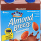 Blue Diamond Almond Breeze Chocolate Milk Substitute Lactose Free Carton Twist Cap In Box 32 Oz