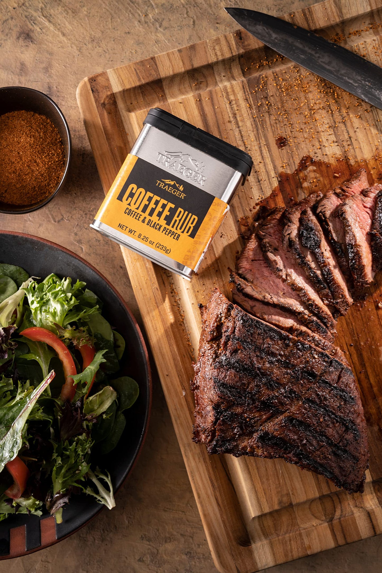 Traeger Grills Spc172 Coffee Rub With Coffee And Black Pepper