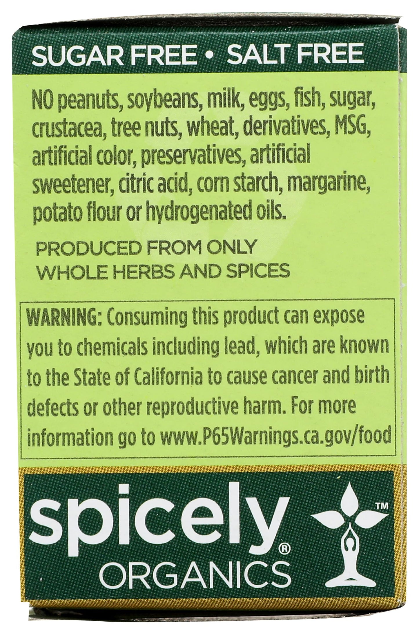 Spicely Organic Garlic Granulates 0.45 Oz Certified Gluten Free