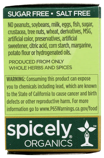Spicely Organic Garlic Granulates 0.45 Oz Certified Gluten Free