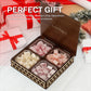 Eastanbul Turkish Delight 35.3oz - Assorted Lokum Candy in Wooden Gift Box, Gluten Free, Vegan, International Treats, Dulces de Narnia